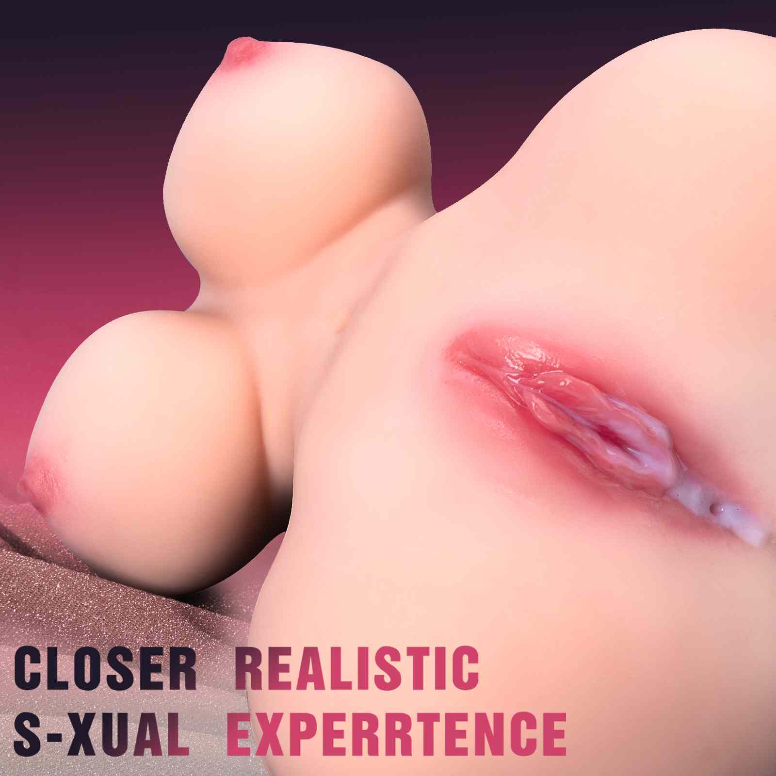 37cm TPE Realistic Torso Model